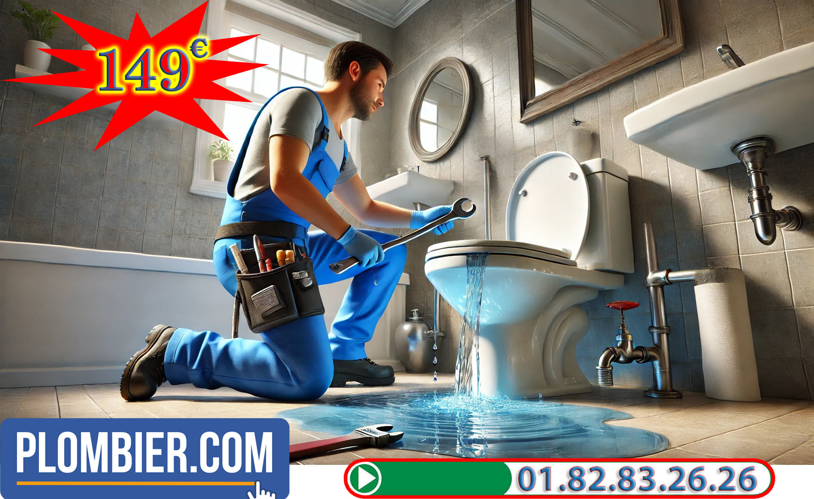 Fuite Robinet Villiers le Sec 95720